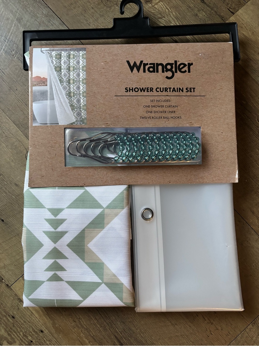Nwt Wrangler Shower Curtain Set